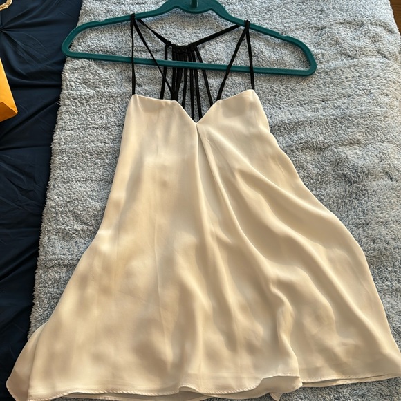Express Tops - Express white flowy going out top. Size medium